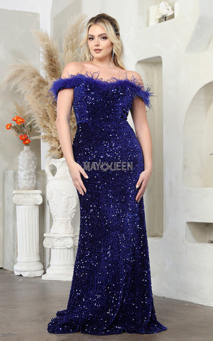 May Queen RQ7992 - Sparkling Gown