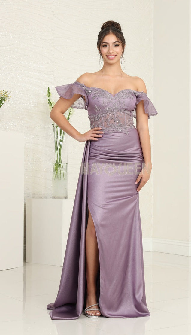 May Queen RQ8028 - Embellished Gown