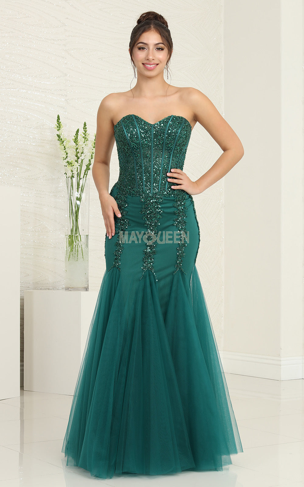 May Queen RQ8041 - Mermaid Gown