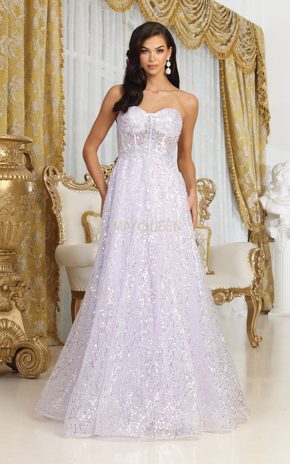 May Queen RQ8077 - Corset Gown