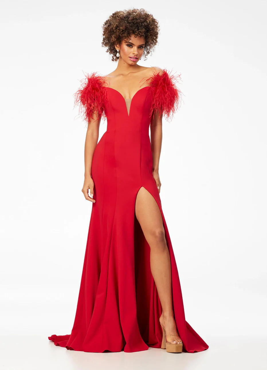 Ashley Lauren 11101 - Off Shoulder Gown