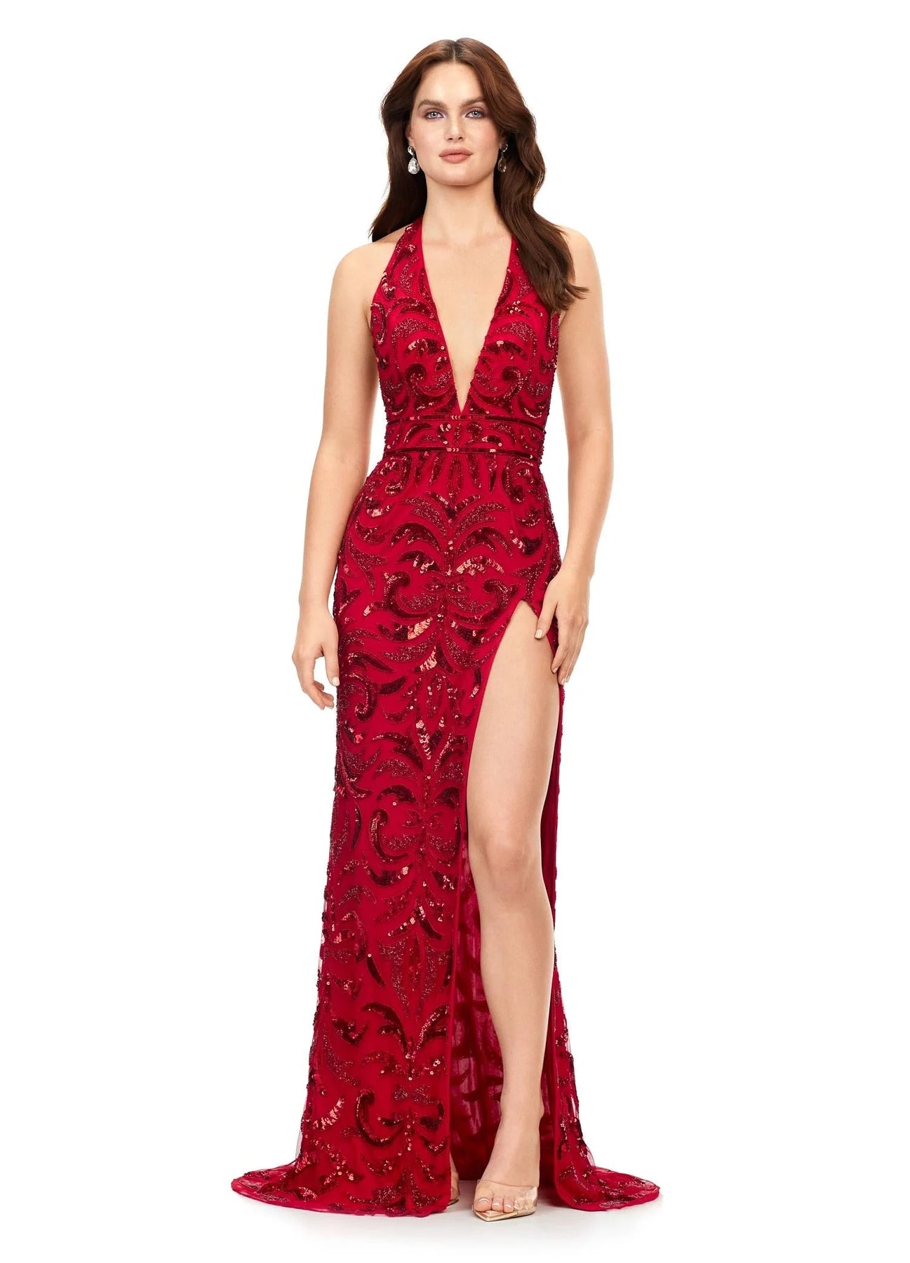 Ashley Lauren 11283 - Halter Gown
