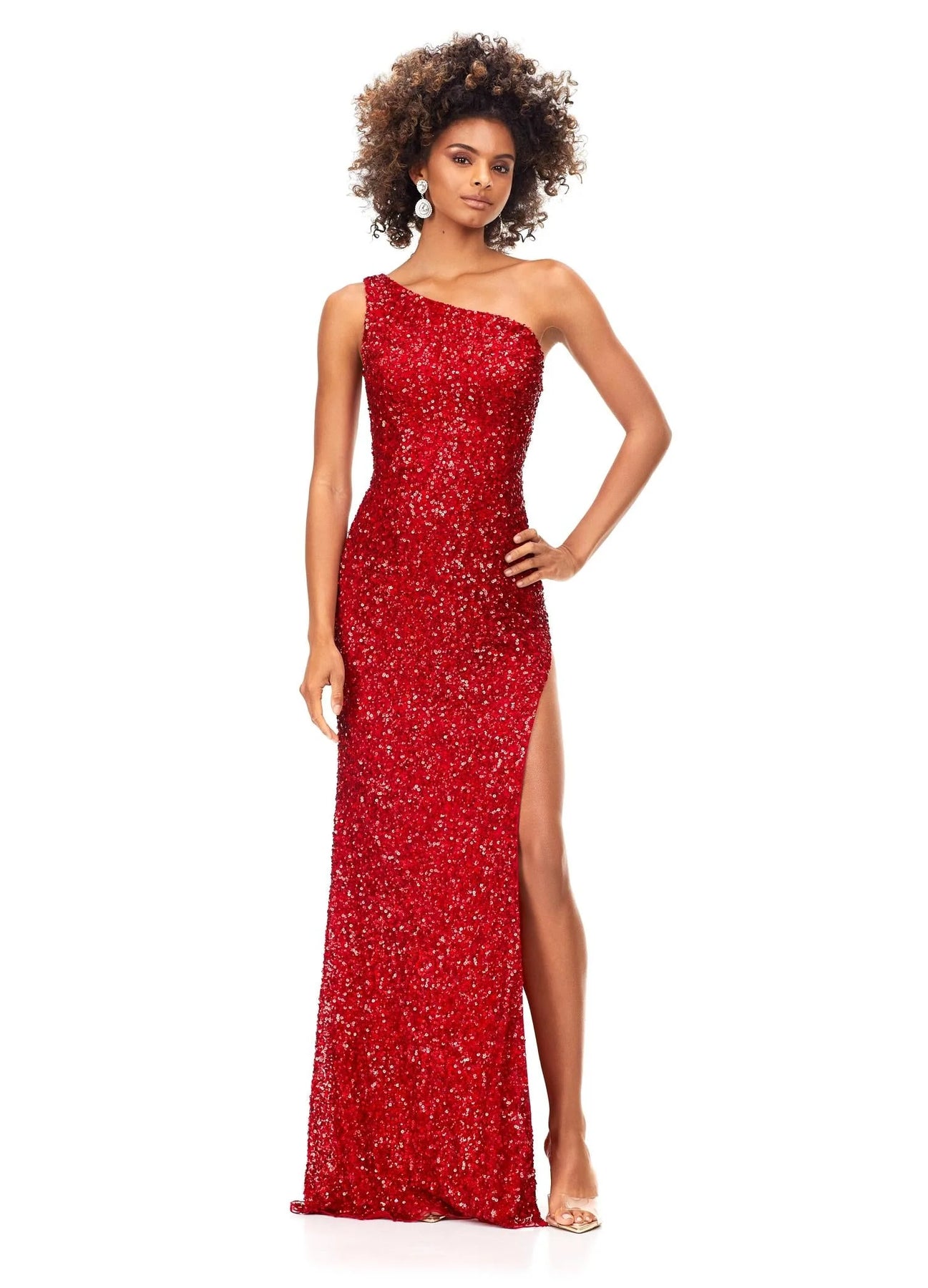 Ashley Lauren 11285 - Sequined Gown