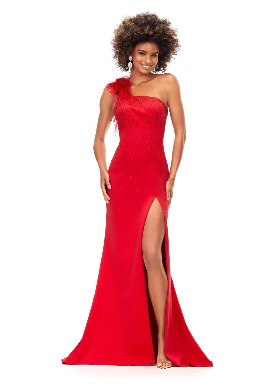 Ashley Lauren 11290 - One Shoulder Gown