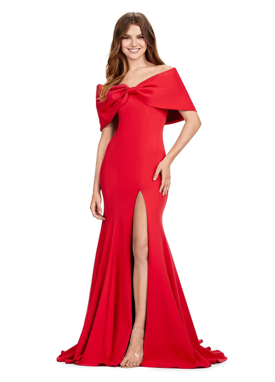 Ashley Lauren 11412 - Off-Shoulder Gown