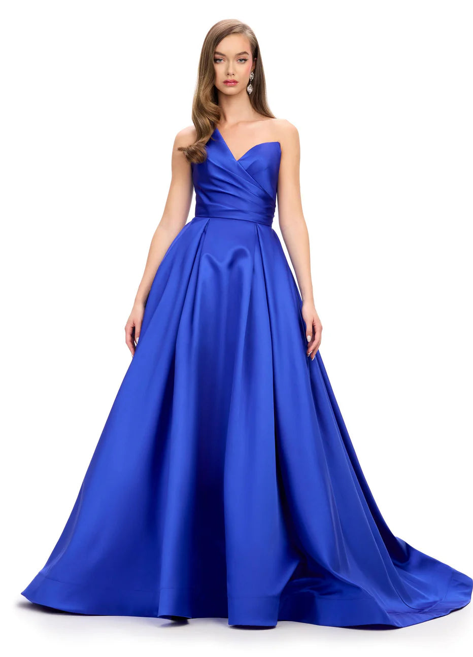 Ashley Lauren 11772 - Sweetheart Pleated Evening Gown