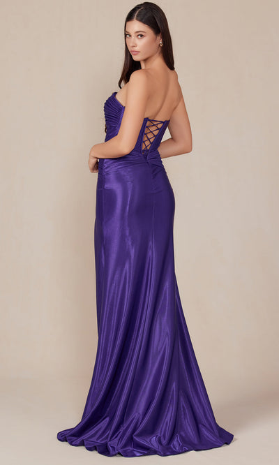 Nox Anabel T1489 - High Slit Sheath Evening DressSpecial Occasion Dresses