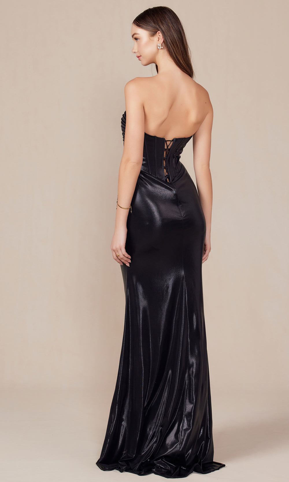 Nox Anabel T1499 - Pleated Sheath Evening DressSpecial Occasion Dresses