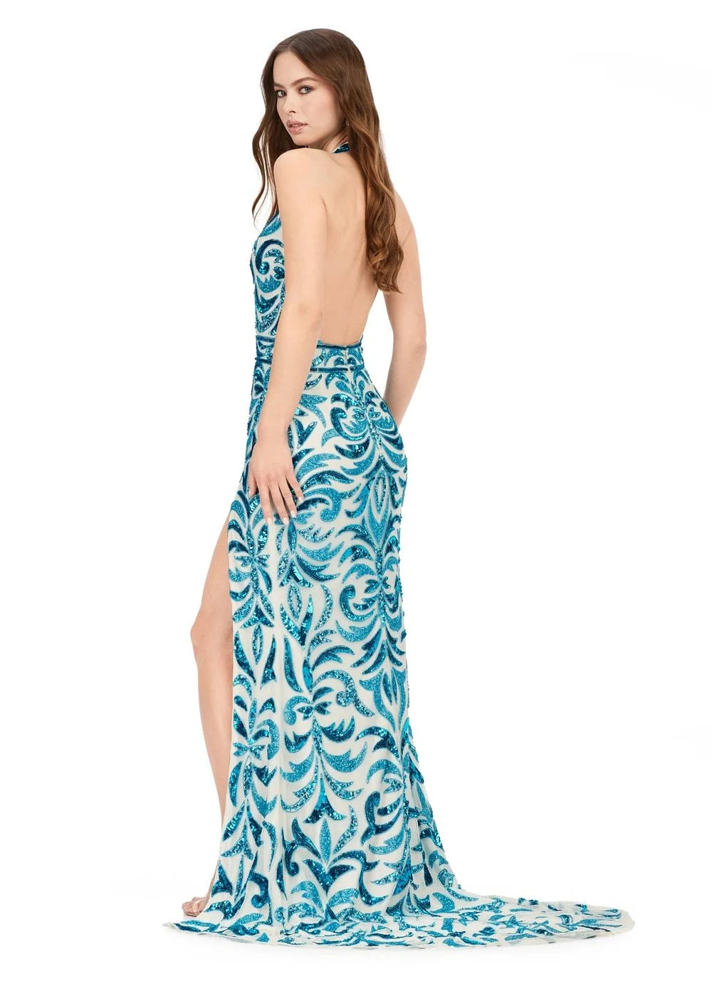 Ashley Lauren 11283 - Halter Gown