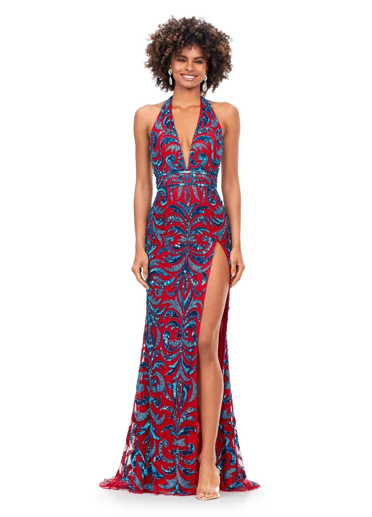 Ashley Lauren 11283 - Halter Gown
