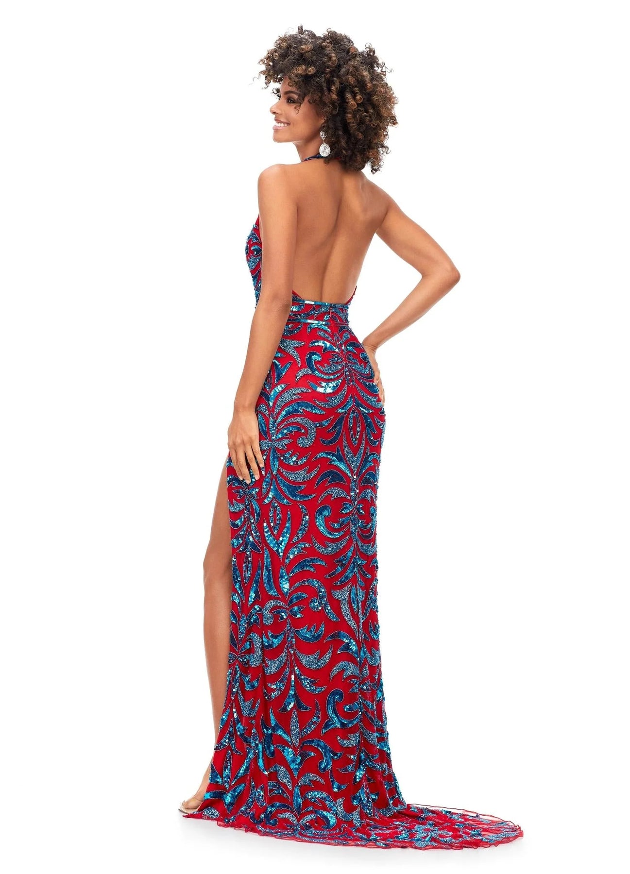 Ashley Lauren 11283 - Halter Gown