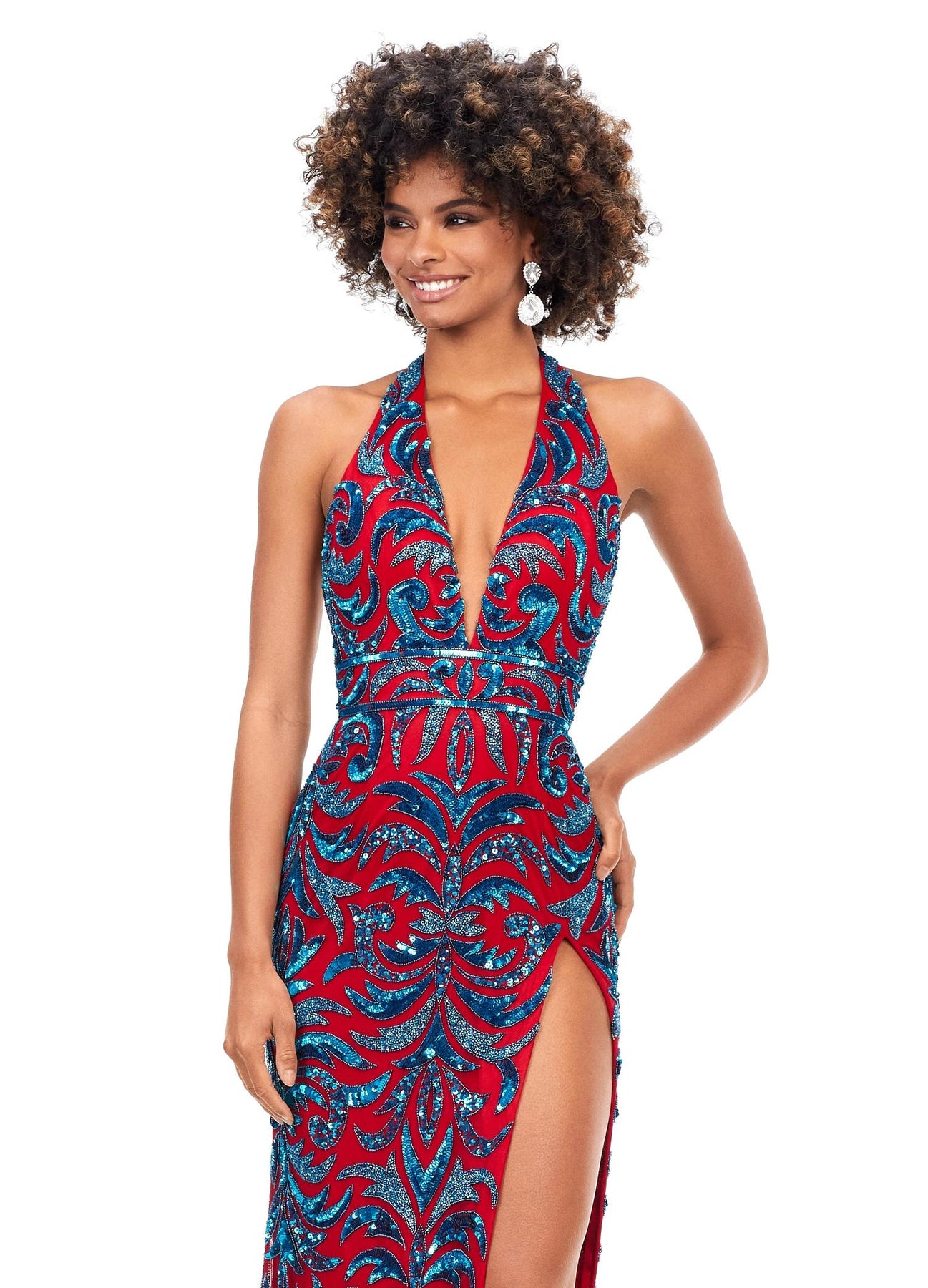 Ashley Lauren 11283 - Halter Gown