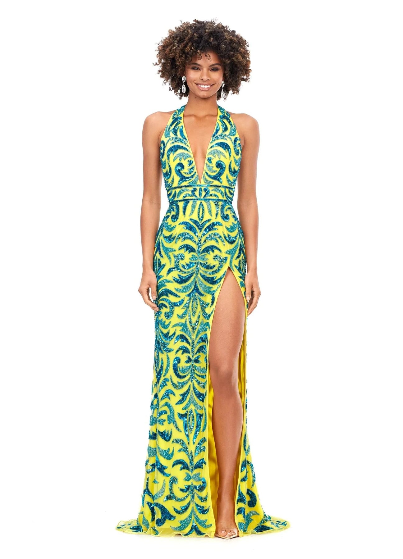 Ashley Lauren 11283 - Halter Gown