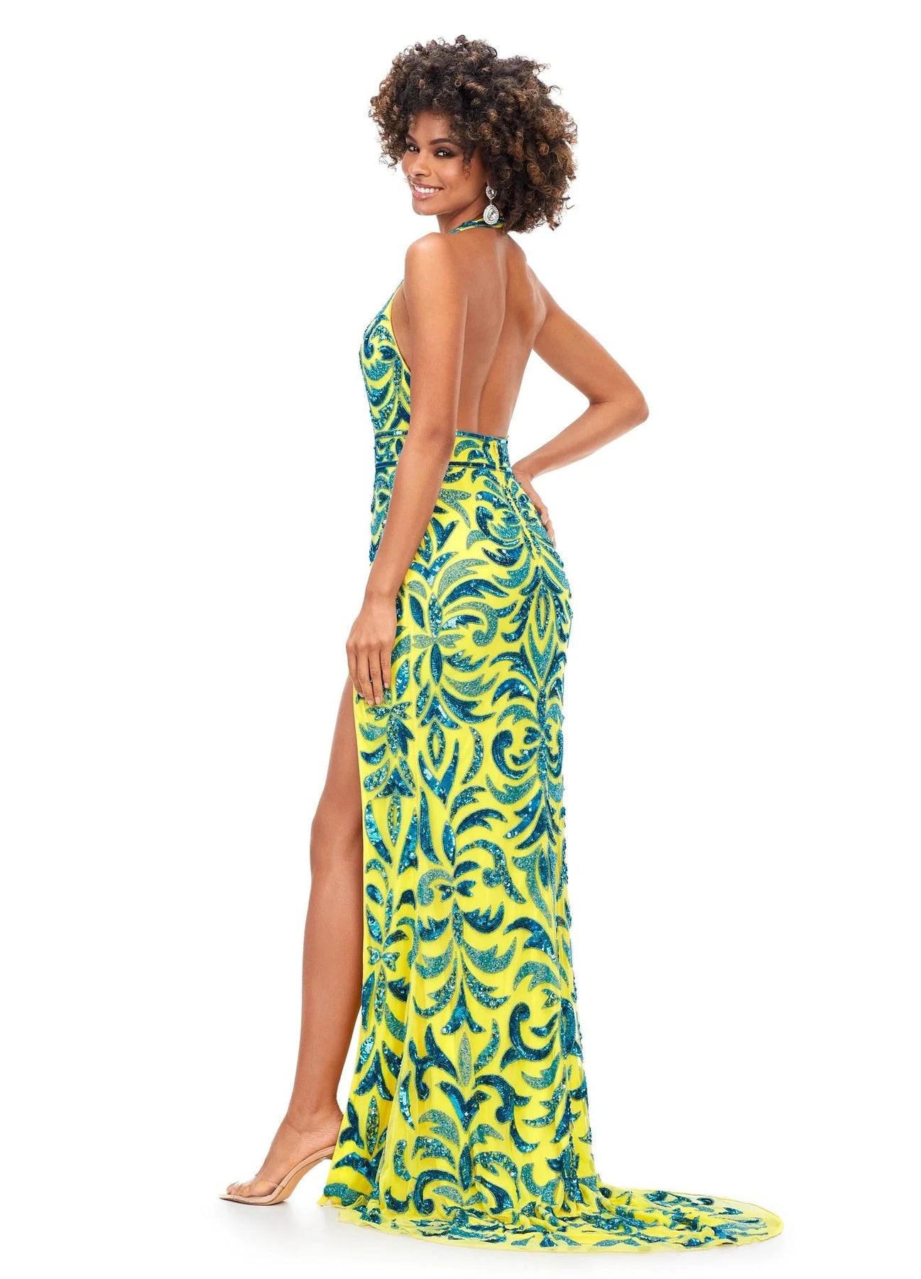 Ashley Lauren 11283 - Halter Gown