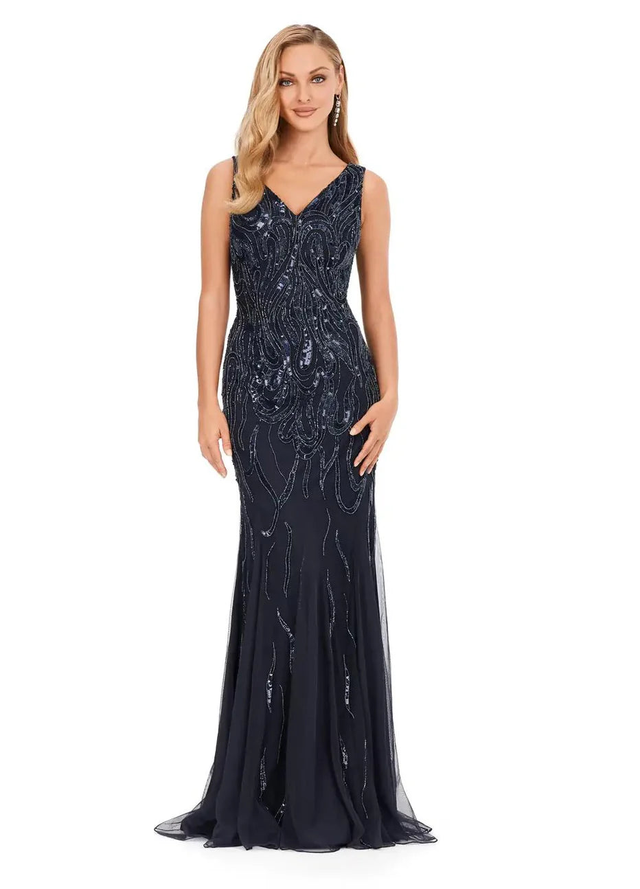 Ashley Lauren 11204 - Embellished Gown