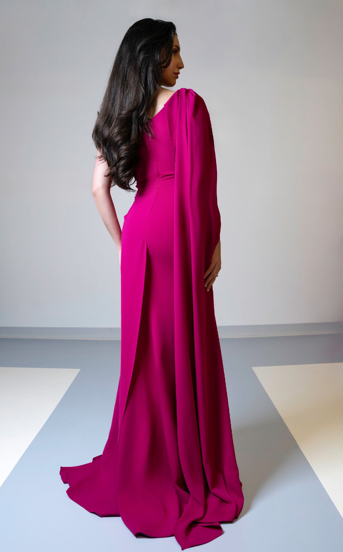 MNM Couture V02029 - Beaded High Slit Evening Gown