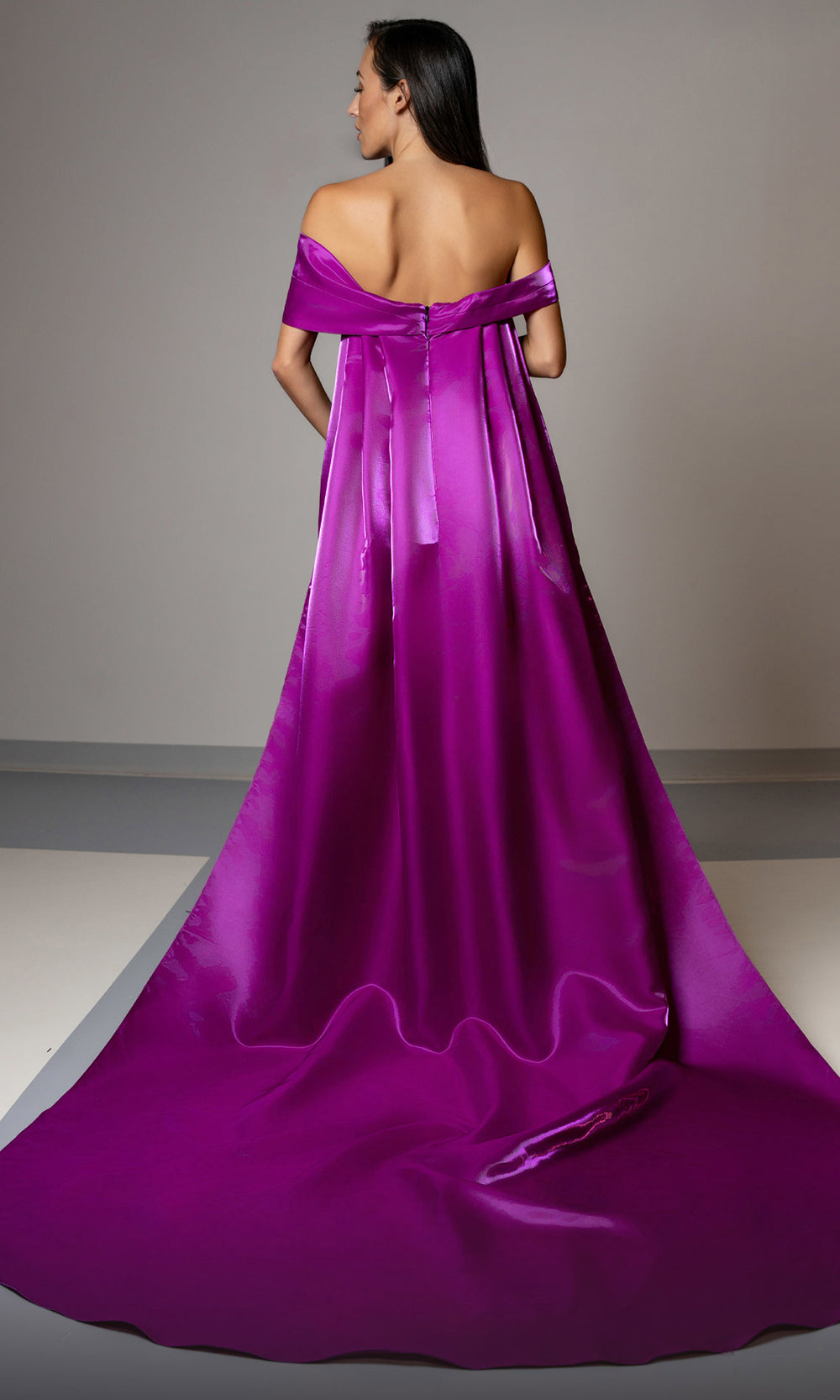 MNM Couture V07387 - Wrapped Bodice Sweetheart Long Gown Prom Dresses