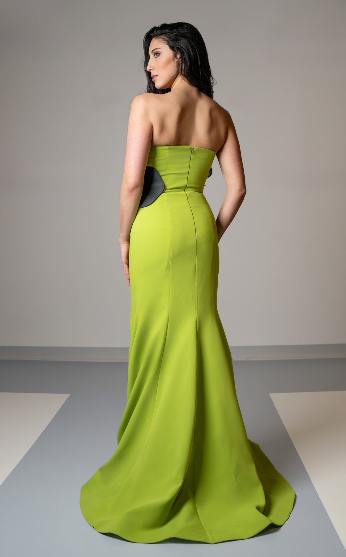 MNM Couture V07421 - Strapless Seamed Evening Gown