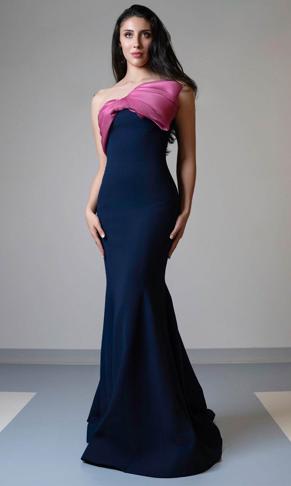 MNM Couture V07514 - Sweetheart Crepe Mermaid Gown Evening Dresses