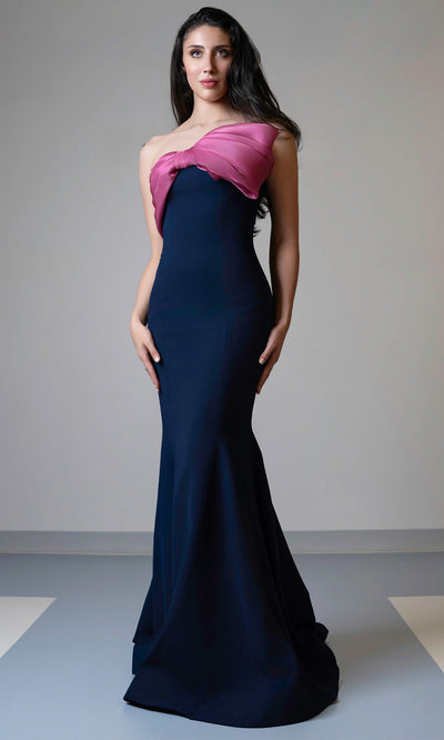MNM Couture V07514 - Sweetheart Crepe Mermaid Gown Evening Dresses