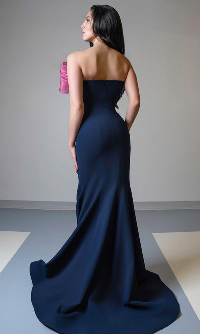 MNM Couture V07514 - Sweetheart Crepe Mermaid Gown Evening Dresses