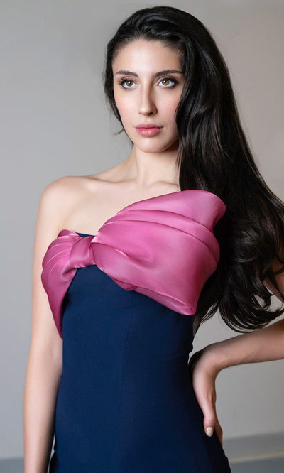 MNM Couture V07514 - Sweetheart Crepe Mermaid Gown Evening Dresses