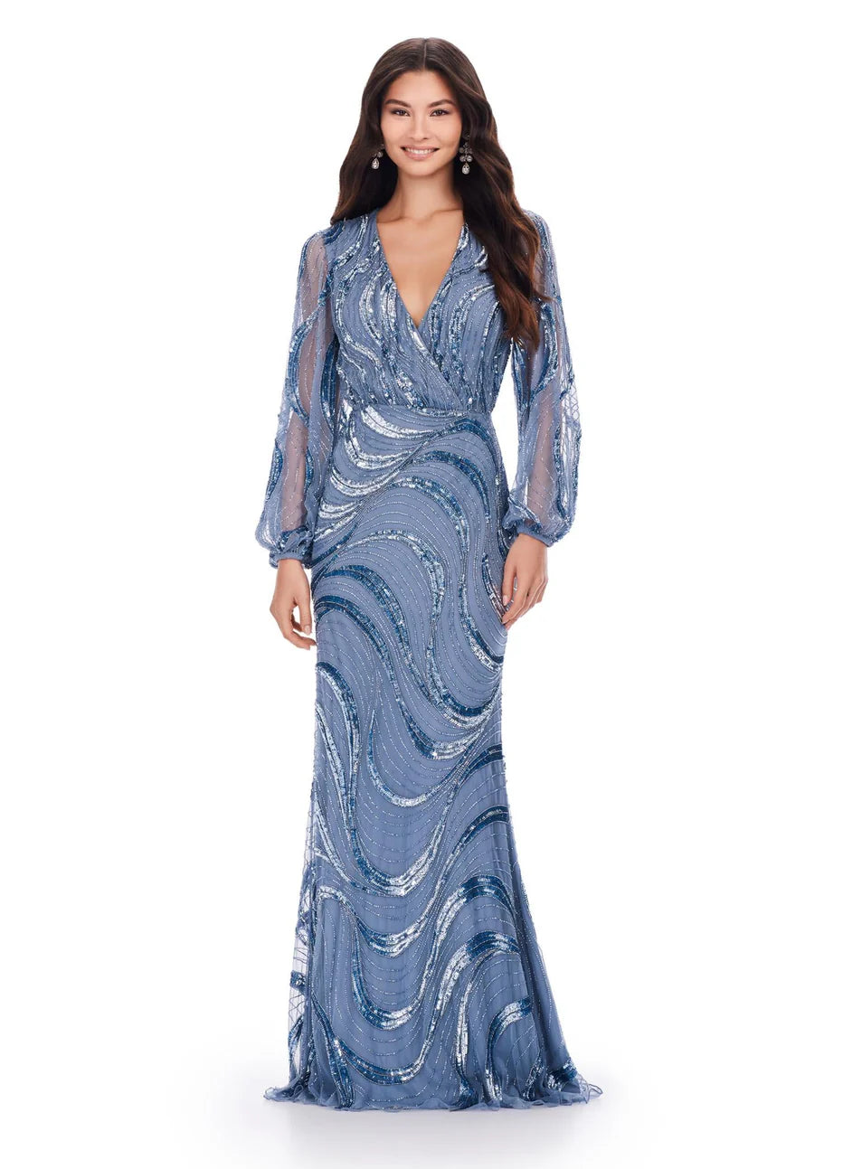 Ashley Lauren 11210 - Embellished Gown
