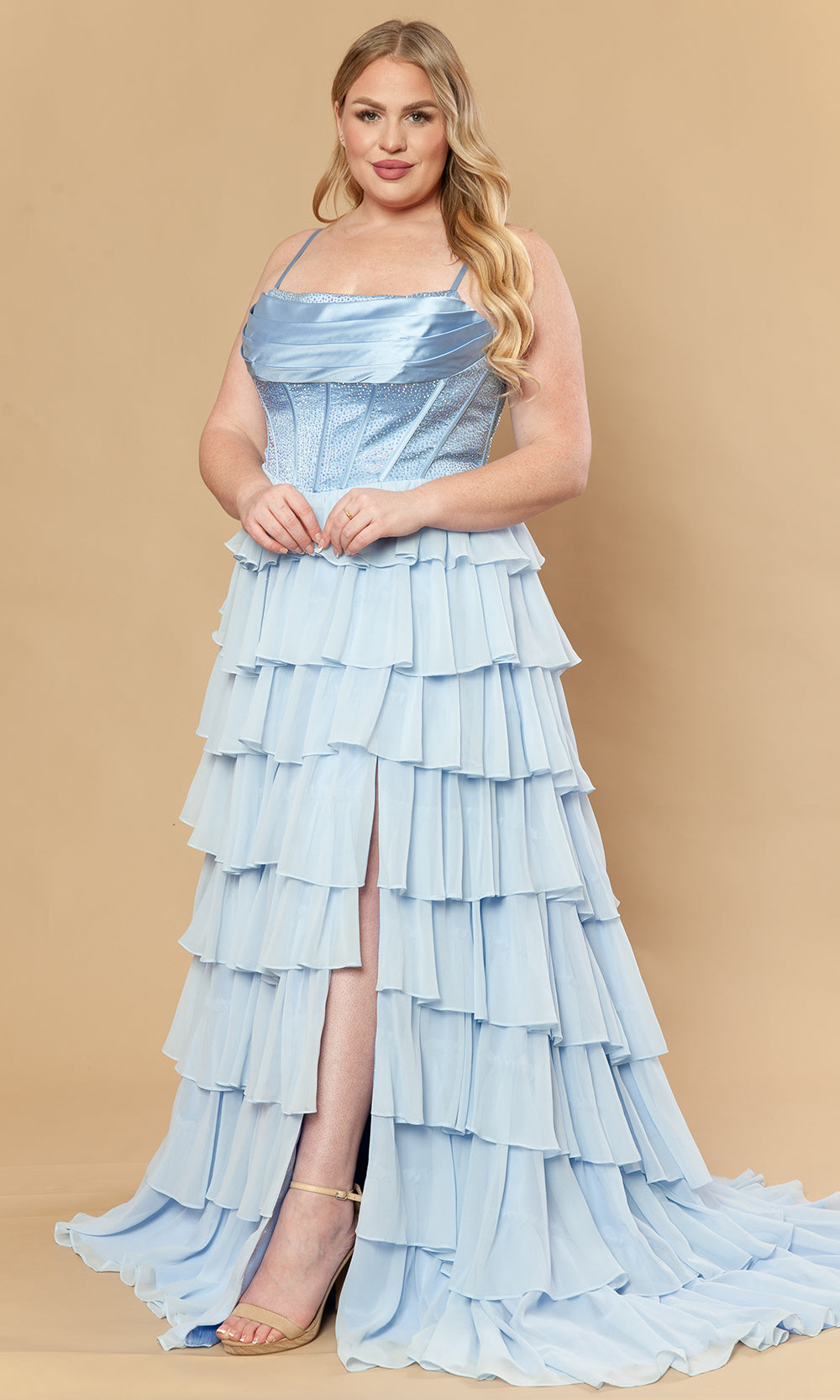 Poly USA W1250 - Long A-line Dress