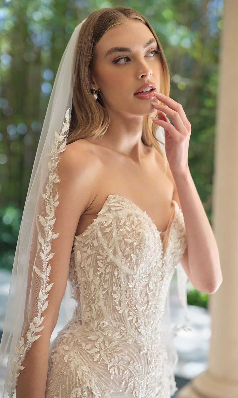 Andrea and Leo WL060 - Beaded Mermaid Chapel Train Wedding Dress Wedding Dresses