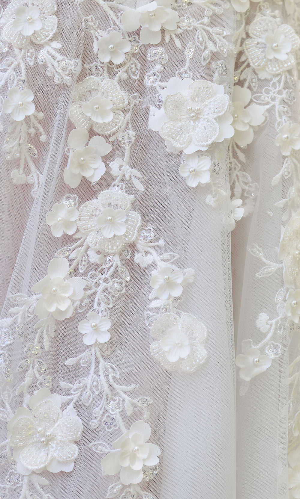 Andrea and Leo WL063 - Corset A-Line Bridal Gown with Slit Wedding Dresses