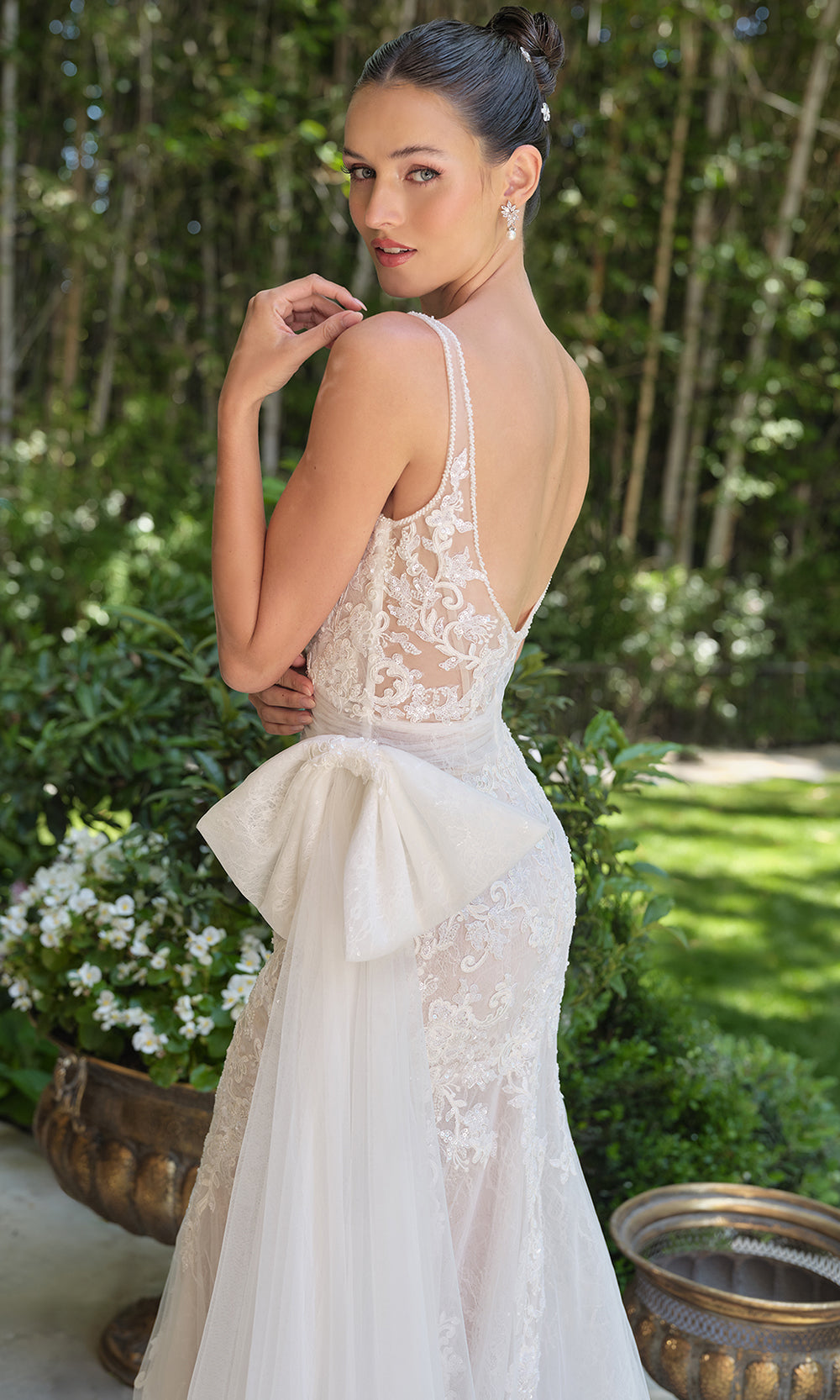 Andrea and Leo WL068 - Embroidered Lace Mermaid Wedding Dress Wedding Dresses