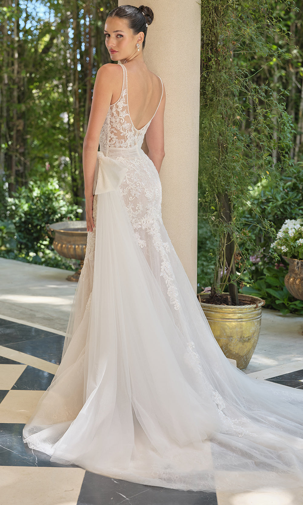 Andrea and Leo WL068 - Embroidered Lace Mermaid Wedding Dress Wedding Dresses