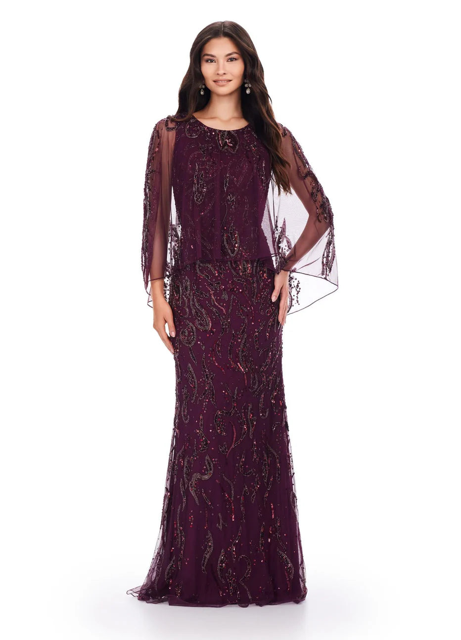 Ashley Lauren 11214 - Column Dress