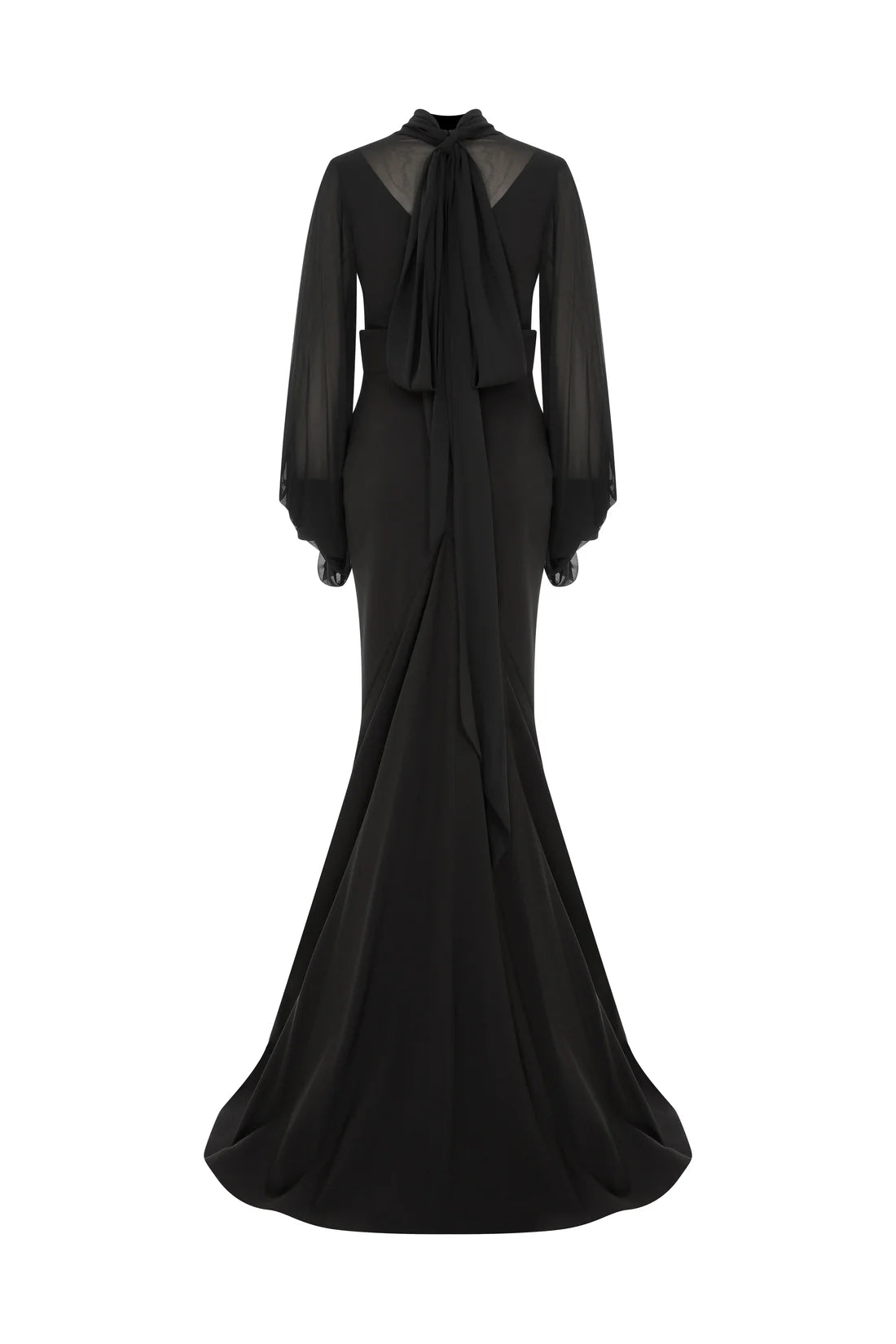 MNM Couture 2637B - Bishop Sleeve Gown