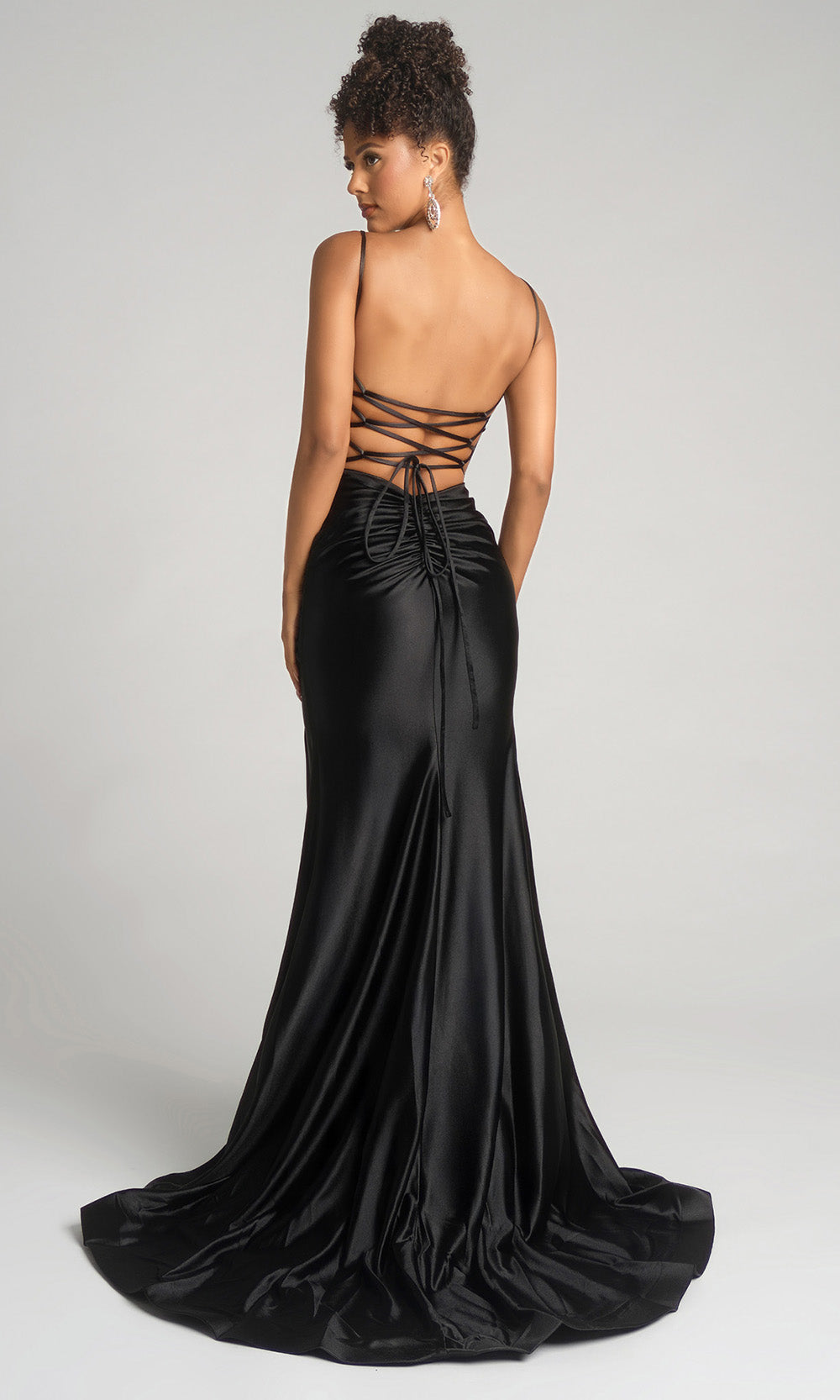 Portia and Scarlett XO168 - Strappy Back Embellished Fitted Dress Prom Dresses