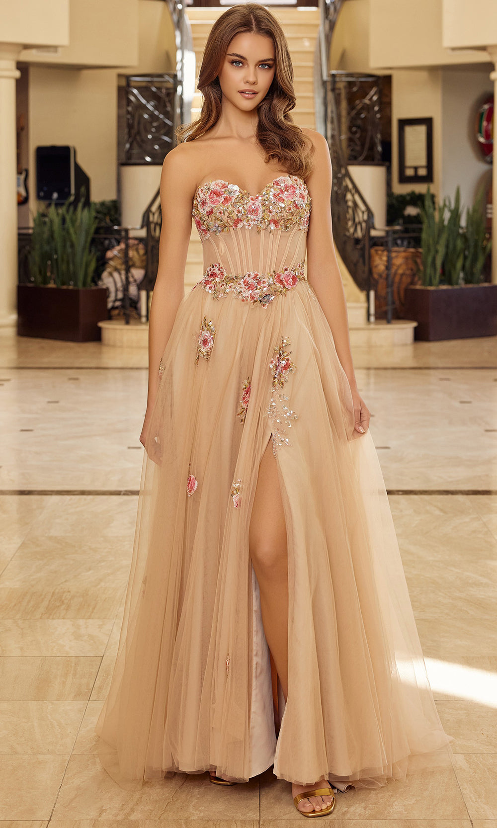 Nox Anabel Y1803 - Sweetheart A Line Evening Dress Ball Gowns
