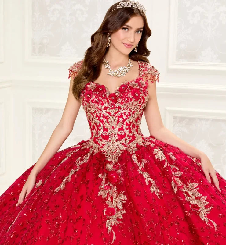 Princesa by Ariana Vara PR30088 - Lace-Up Ballgown