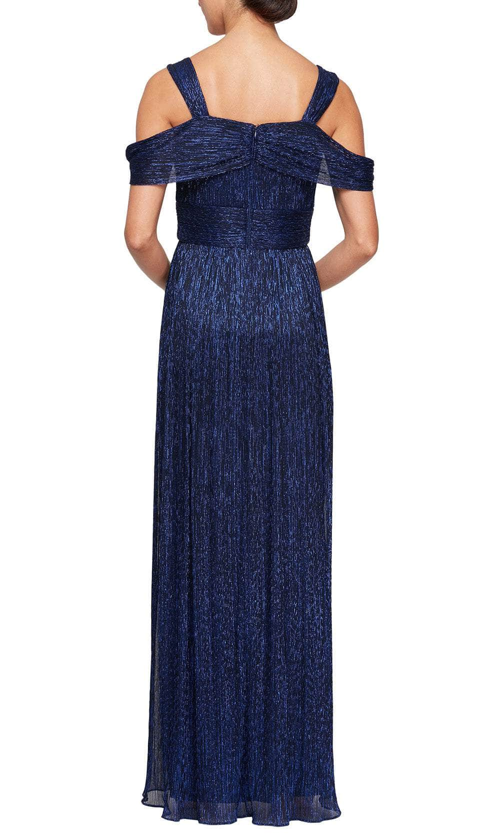 Alex Evenings 5127717 - Cold Shoulder A-Line Formal Gown Mother Of The Bride Dresses