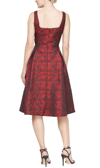 Alex Evenings 5181190 - Pleated Skirt Sleeveless Evening Dress Cocktail Dresses