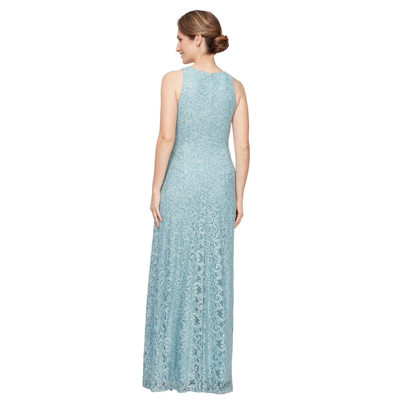 Alex Evenings 81122434 - Sleeveless Embroidered Evening Dress Evening Dresses