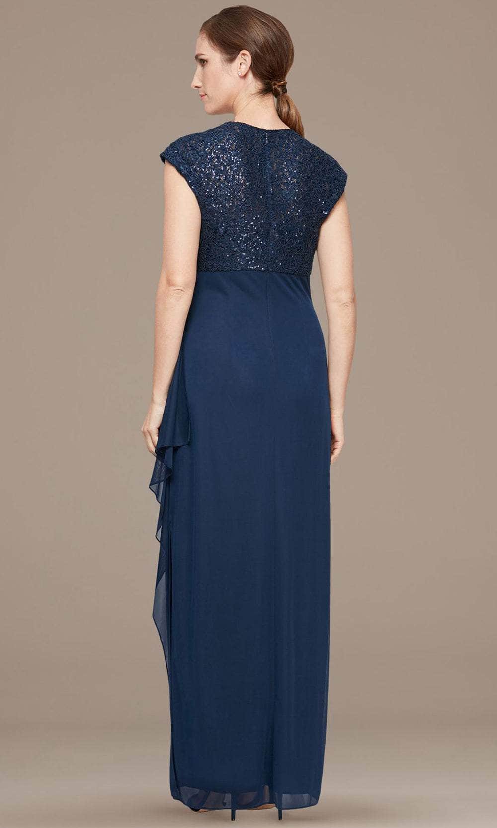 Alex Evenings 81122470 - Cascade Skirt Evening Dress Mother of the Bride Dresses
