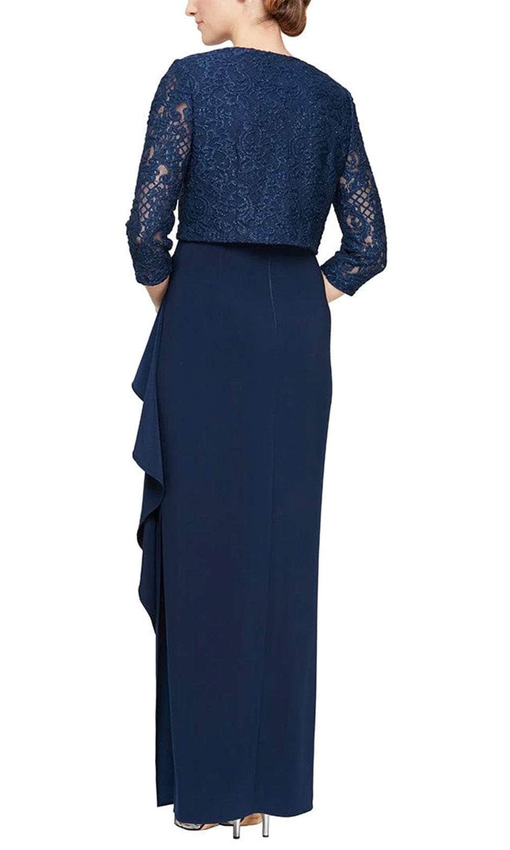 Alex Evenings 81122475 - Two Piece Lace Formal Dress ADASA Alex Evenings 81122475 - Two Piece Lace Formal Dress ADASA