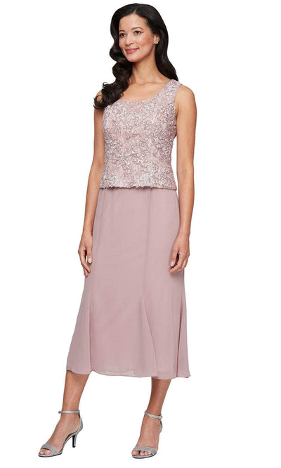 Alex Evenings 81122689 - Thee-Piece Soutache Formal Dress Wedding Guest