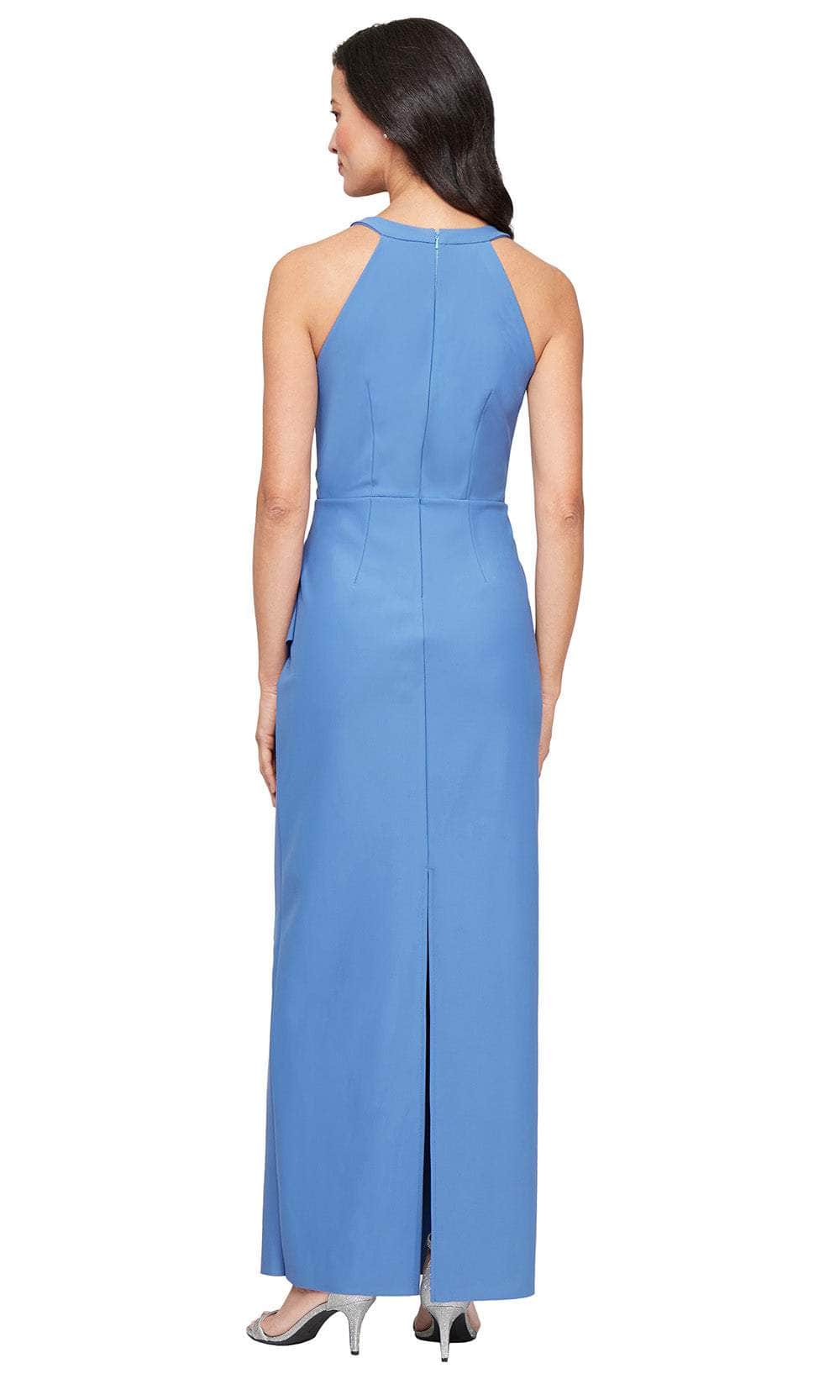 Alex Evenings 8134447 - Sleeveless Surplice V-Neck Gown with Slit Evening Dresses