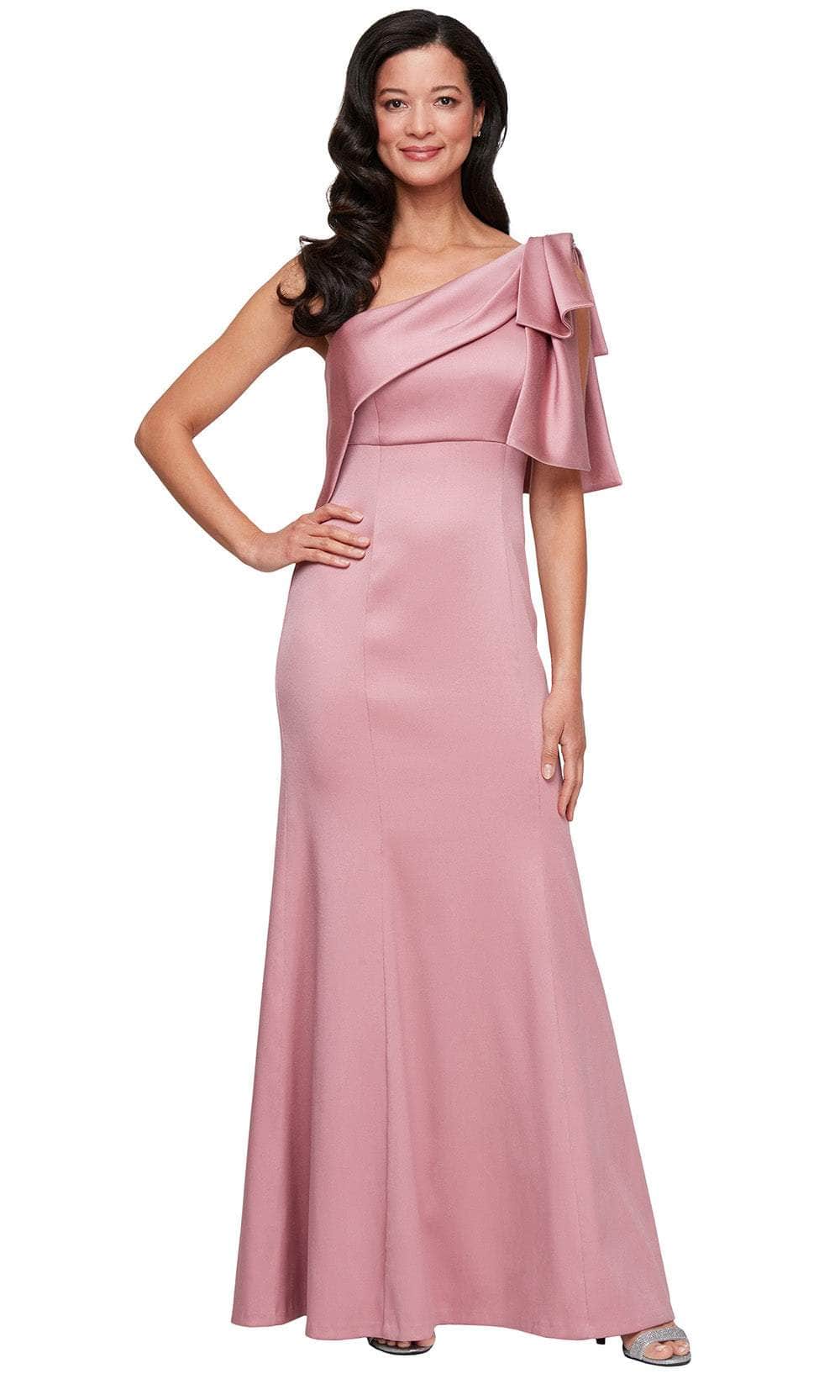 Alex Evenings 8138066 - Sleeveless Draped Detail Mermaid Gown Evening Dresses