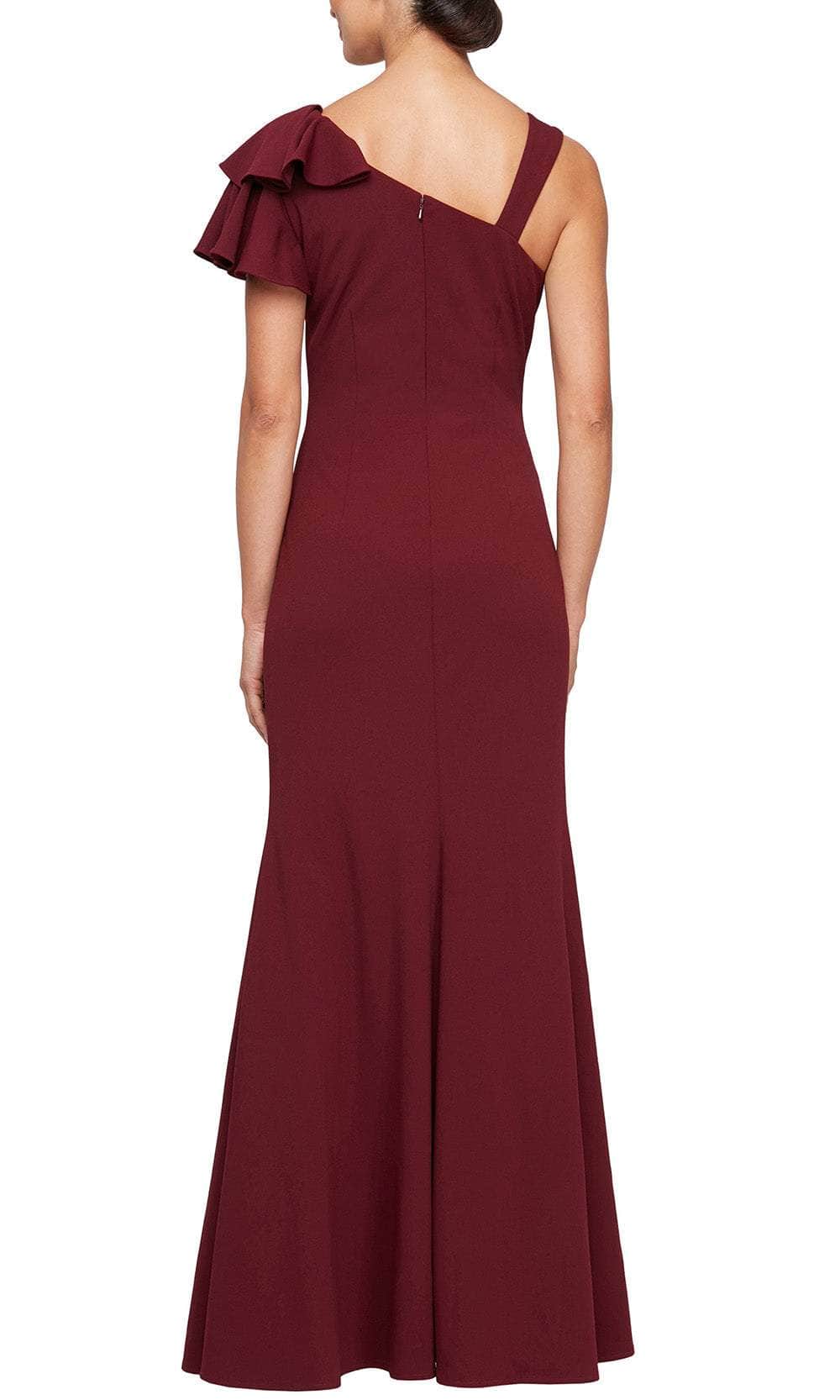 Alex Evenings 8160422 - Flutter Sleeve Ruched Formal Gown Alex Evenings 8160422 - Flutter Sleeve Ruched Formal Gown