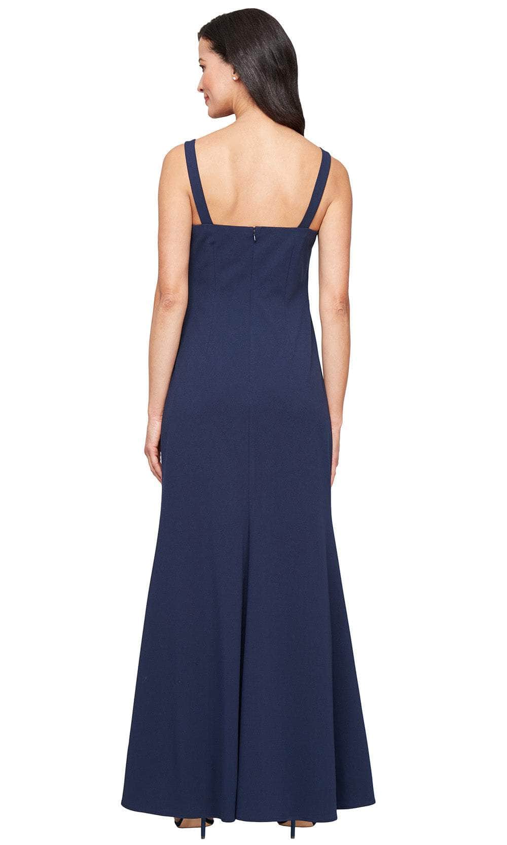 Alex Evenings 8260489 - Square Neck Sheath Gown with Jacket Mother of the Bride Dresses