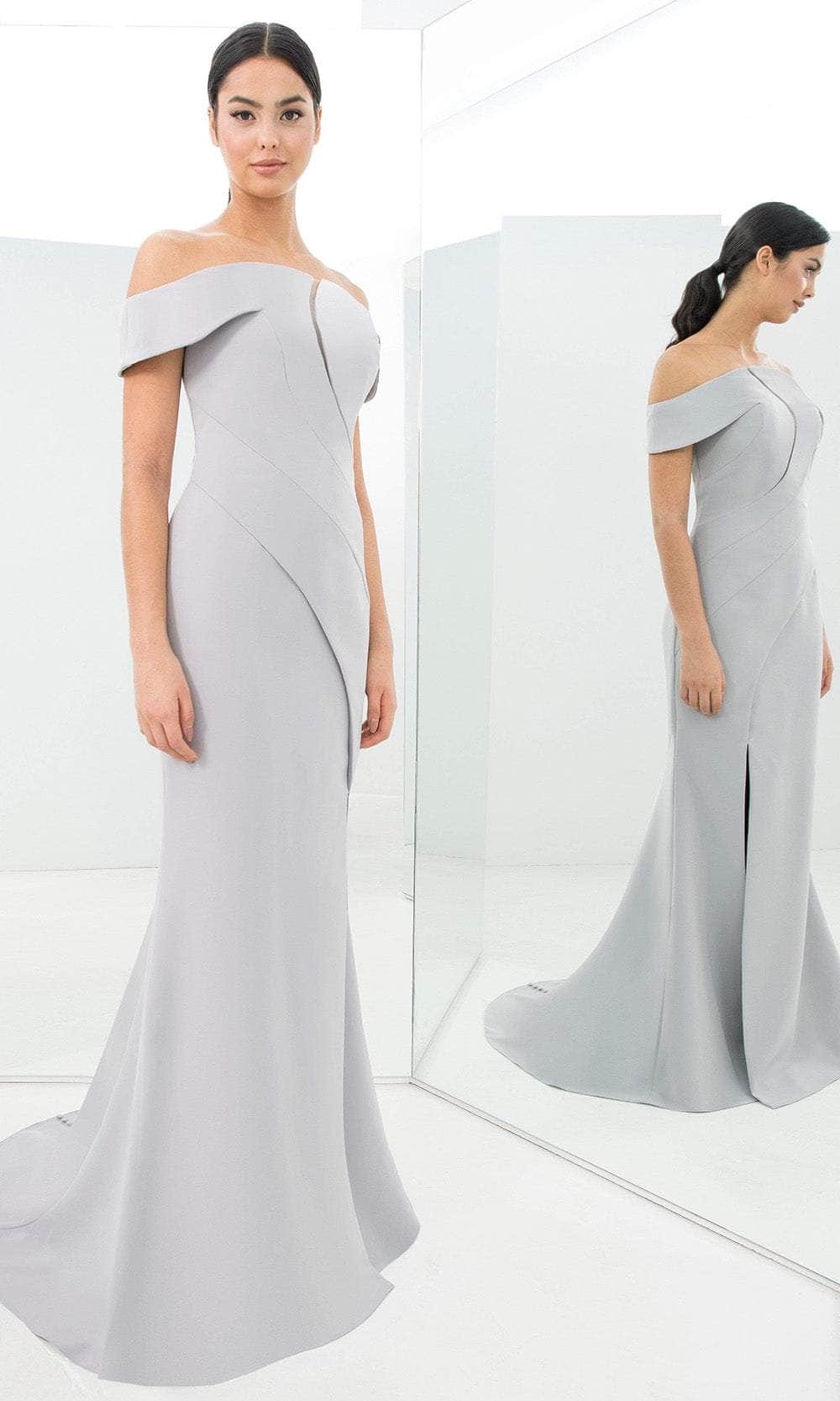 Alexander By Daymor 1373 - Covered Button Down Formal Gown Special Occasion Dress