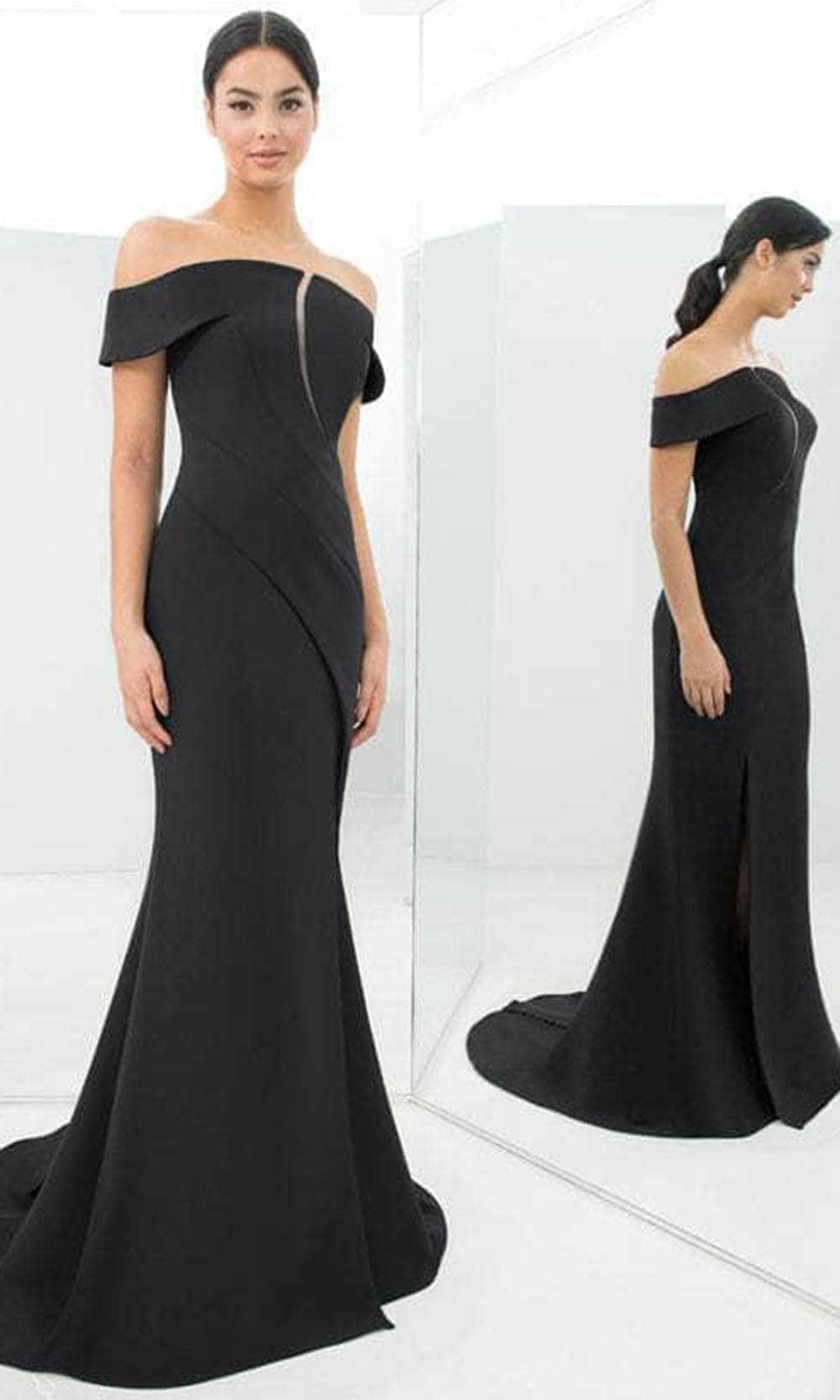 Alexander By Daymor 1373 - Off-Shoulder Cutout Formal Gown Special Occasion Dress