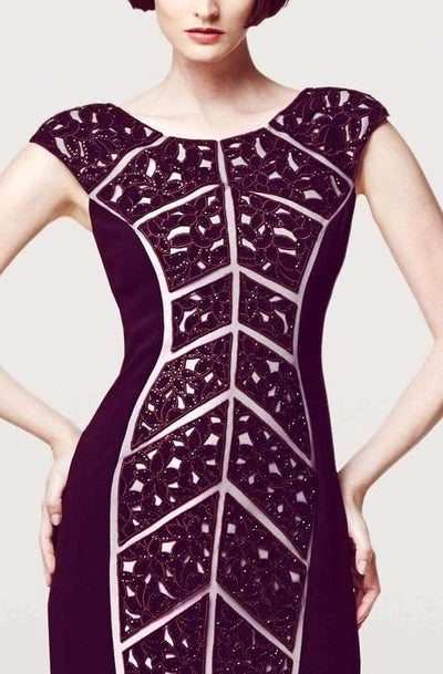 Alexander by Daymor - 157 Sequined Cutout Bodycon Dress Mother of the Bride Dresses
